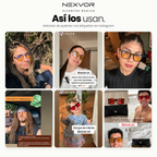 NEXVOR Lentes con sistema de cuidado visual