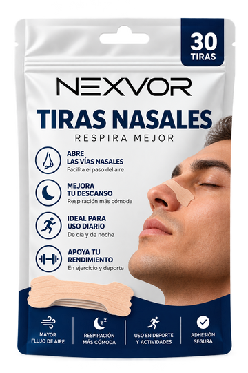 1 sobre de tiras nasales