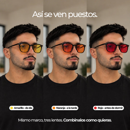 NEXVOR Lentes con sistema de cuidado visual